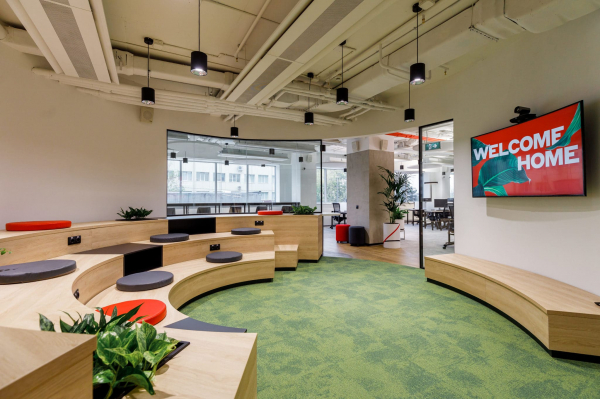 Технологии осознанного озеленения: как офисы превращаются в зеленые коворкинги и пространства для общения